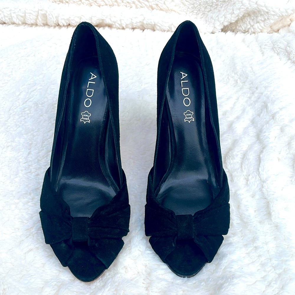 Black high heels